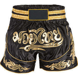 Pantalones cortos Mauy Thai para hombre, ropa de MMA, pantalones cortos de Kickboxing para boxeo tailandés, Lucha, Grappling, uniforme de entrenamiento de artes marciales Bjj - Product Image 1
