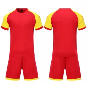 Plain Unisex Classic Design In Stock Soccer Uniforms For Sale Wholesale Football Clubs Soccer Training Wear Jerseys & Shorts Set