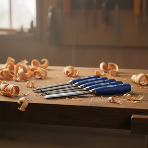 Ensemble de ciseaux à bois Stanley 5002, 6 pièces, ciseaux et poinçons - Product Image 3