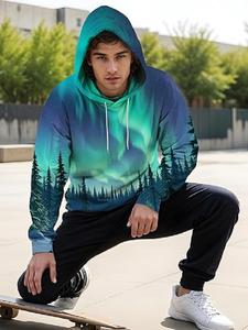 เสื้อฮู้ดสวมหัวสำหรับผู้ชายและผู้หญิงผ้าฝ้าย100% กราฟิกพิมพ์ลาย - Product Image 3