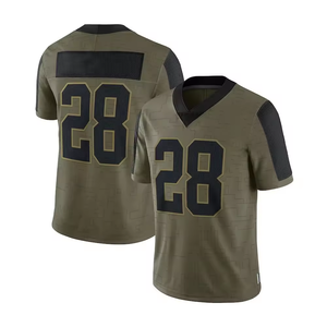 Nuevo Conjunto de Uniforme de Fútbol Americano Unisex, Algodón de Alta Calidad, Transpirable, de Secado Rápido, Tallas Grandes para Adultos, Color Personalizado - Product Image 4