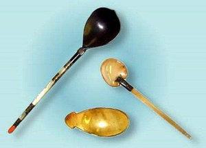 Cucharas de Cuerno de Búfalo Natural Pulido con Diseño Único de Animales, para Decoración de Mesa en Restaurantes - Product Image 2