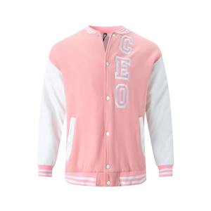 Chaqueta de béisbol universitaria con letras Vintage para hombre, chaqueta universitaria lisa en blanco, chaqueta universitaria con mangas de cuero y bordado de chenilla - Product Image 1