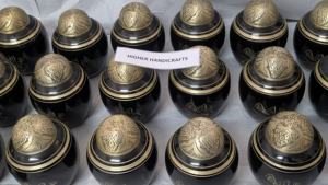 Urna Funeraria para Mascotas con Tapa de Domo para Cenizas de Gato, Urnas de Metal Grabadas Hermosas para Mascotas, Suministros Funerarios al por Mayor - Product Image 3