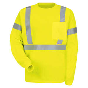 Camiseta de Seguridad Vial Reflectante de Alta Visibilidad de Manga Larga de Alta Calidad - Product Image 5