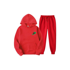 Ensemble de survêtement pour homme, haut de gamme, 50% coton/50% Polyester, fermeture éclair complète, vêtements de rue USA, survêtement personnalisé, sweat à capuche, Super confortable - Product Image 1