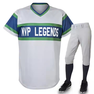 Conjunto de béisbol de diseño único Uniforme de béisbol de calidad superior para hombres y uniformes deportivos de béisbol hechos a medida - Product Image 1