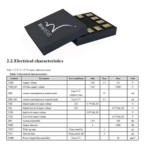 Cảm biến chuyển động 6 trục da260b với chip cảm biến gia tốc hiệu suất cao hàng loạt 24 + tìm nguồn cung ứng linh kiện điện tử gốc mới - Product Image 3