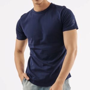 เสื้อยืดผู้ชายสีขาวพิมพ์ลายกราฟิกเสื้อยืดผ้าฝ้ายพิมพ์ลายกราฟิกพิมพ์ลายเสื้อยืดสำหรับผู้ชายทรงหนาออกแบบและพิมพ์ได้ตามต้องการ - Product Image 1