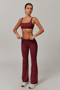 Soutien-gorge de sport personnalisé 2026 en gros, écologique, extensible dans 4 directions, bretelles fines, respirant, séchage rapide, idéal pour le fitness et la gym pour femmes - Product Image 4