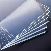 Plaque acrylique PMMA extrudée transparente de qualité supérieure, certifiée ISO 9001:2015, épaisseur 2-12 mm, stabilisée aux UV, anti-fumée, prête à la découpe