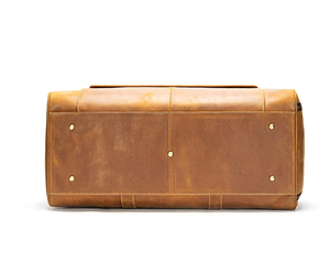 Personalized Leather Garment Duffle <b>Bag</b> Set Luxury Weekend <b>Bag</b> Shoes Compartment Hanging Clothes Carry-On <b>Flight</b> <b>Bag</b> Christmas - Product Image 5