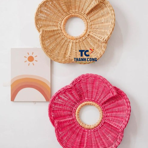 Décoration murale en rotin de haute qualité pour enfant en gros du Vietnam, meilleur prix, nouvelle arrivée, vente chaude, commandes personnalisées bienvenue - Product Image 3