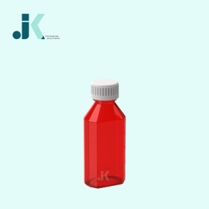 Emballage de sirop ovale pour animaux de compagnie d'usine du Vietnam 80ml avec couvercle CR ambre bonne qualité OEM ODM Service meilleure qualité M0746 - Product Image 2