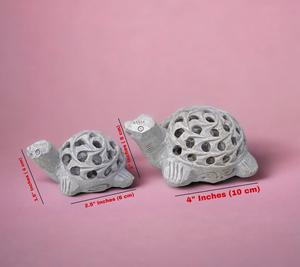 Estatua de Tortuga de Piedra Pulida Hecha a Mano, Decoración para el Hogar, Figura Moderna Tallada en Mármol, Escultura de la Suerte Feng Shui - Product Image 4