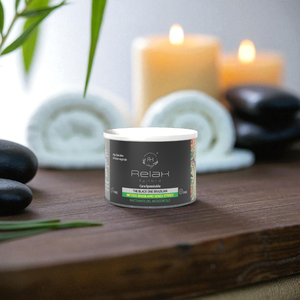 Cire liposoluble noire en marque privée 800ml |   Cire dépilatoire de style brésilien OEM ODM avec spiruline pour usage professionnel - Product Image 1