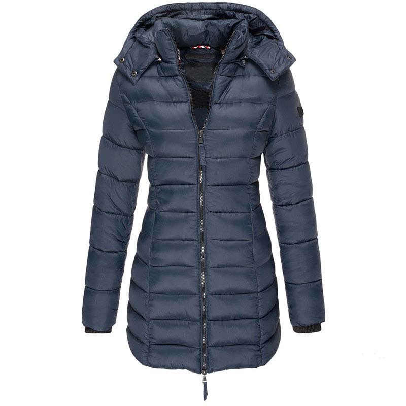 Women's Quilted Puffer Long Coat