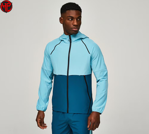 Veste coupe-vent pour homme de qualité supérieure avec technologie de séchage rapide et poignets élastiques pour un confort maximal Veste en nylon - Product Image 1