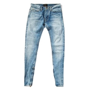 Hot Selling <b>Men's</b> Denim Jeans <b>Pant</b> Washed Zipper Fly Customized Your Own Logo Design Cheap Price Low MOQ - Product Image 6