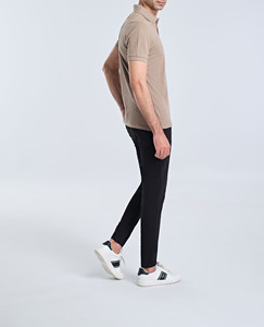 Polos d'uniforme d'entreprise en coton polyester personnalisés de haute qualité Polos à manches courtes pour hommes - Product Image 4