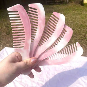 หวีเรซิ่นมืออาชีพสำหรับช่างตัดผม ใช้สำหรับจัดแต่งทรงผมในร้านเสริมสวย วัสดุเรซิ่นคุณภาพสูง - Product Image 1