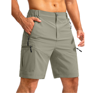 Short cargo Ripstop pour homme avec 6 poches Short extensible en nylon spandex pour la pêche en plein air Short de golf pour homme Expédition DDP - Product Image 1