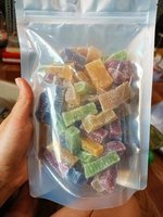 Offre spéciale Meilleure collation et bonbons pour des bonbons à la mousse de mer sains avec passion naturelle/gingembre/fleur de pois/pandan/saveur de cacao