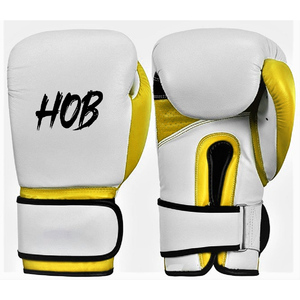 High Quality Blue Wholesale Cowhide Leather Boxing <b>Gloves</b> for Men Sparring New OEM Logo Material Origin <b>Type</b> - Product Image 5