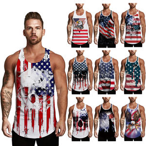 Débardeurs de haute qualité pour hommes Pakistan Logo personnalisé Sublimation impression respirant tricoté tissage grande taille Option personnalisable - Product Image 5