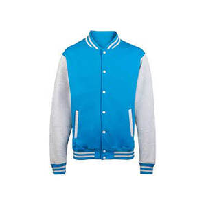 Chenille-Chaqueta de invierno bordada para hombre, chaqueta de béisbol de talla grande - Product Image 1