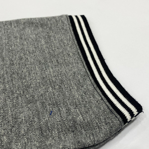 Chemise d'été en toile écologique solide pour hommes, manches courtes, polyester/coton, décontractée - Product Image 3