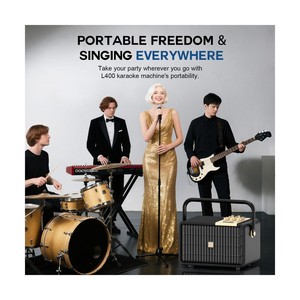 Altavoz Bluetooth Grande de 320W Máx., Altavoz Inalámbrico de Alta Fidelidad, Altavoz Potente para Fiestas - Product Image 3