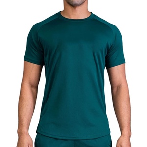 T-shirt de sport athlétique pour homme, 180 grammes, coupe classique, 100 % coton respirant, écologique et compressé, vente en gros - Product Image 4
