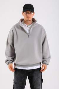 Servicio OEM, Sudadera con Capucha Personalizada de Talla Grande, 100% Algodón, Felpa, 370g, Tejido de Punto, para Hombre, con Bolsillo y Manga Larga - Product Image 2