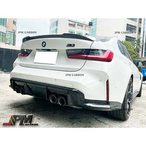 Jpmcarbon CS รถสปอยเลอร์ท้ายเป็ดคาร์บอนไฟเบอร์สำหรับ2019-2025 BMW G28 G20 3-ชุดซีดานและ M3 G80 (ของใหม่ในกล่อง) - Product Image 4