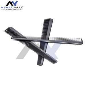 Peine de peluquero profesional de 7-1/2 pulgadas: ligeramente cónico con espalda flexible para todo tipo de cabello de alta calidad - Product Image 6