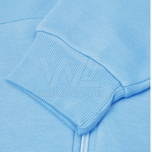 เสื้อฮู้ดซิปผ้าฝ้ายคุณภาพดี 100% สำหรับทุกเพศ ฤดูหนาว รับสกรีนโลโก้ MOQ ต่ำ แฟชั่นยอดนิยม ผ้าฟลีซ - Product Image 4