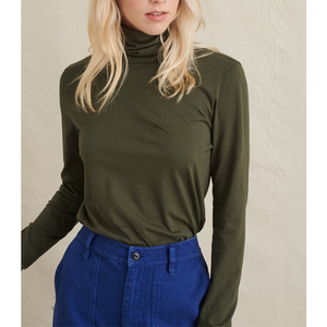 Wholesale Women <b>Long</b> Sleeve Neck Shirt Custom Print Logo Highest Quality Women Customize Fabric Shirt <b>for</b> Women - Product Image 2