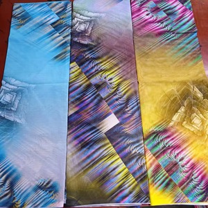 Tissu africain en coton imprimé numérique moderne, Toub Sudani, qualité extrême, tissu wax africain pour vêtements de mariage, prix de gros personnalisable - Product Image 2