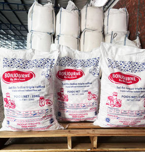 Sel de table raffiné en poudre Bonjorno pour la restauration, assaisonnement de luxe pour chef à domicile, sac en vrac de 250g, pureté 99%, iode en option - Product Image 1