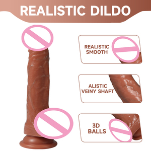 Gode sex toy ventouse <span class=keywords><strong>luxe</strong></span> super réaliste gode en caoutchouc <span class=keywords><strong>de</strong></span> silicone pour les femmes gode artificiel gruesos vaginal <span class=keywords><strong>de</strong></span> haute qualité - Product Image 3