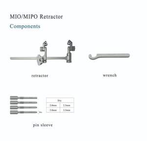 Retractor MIPO de Construcción Premium, Sistema de Retractor MIO para Osteosíntesis de Placas Mínimamente Invasiva, Retractores Ortopédicos de Zuol - Product Image 3