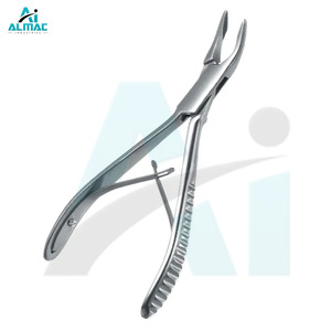 ALMAC Animal instrumento ortopédico sola articulación hueso morder fórceps cabeza recta hueso curvo Rongeur tijeras Olecranon alicates - Product Image 1