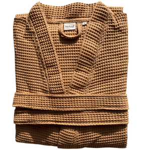 Peignoir en Waffle 100% Coton Taille XL 555 g Produits en Gros avec Logo Personnalisé Tailles et Couleurs Disponibles pour Spa et Hôtels - Product Image 1