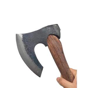Wholesale Customized OEM ODM Cutlery Factory Industrial Grade High Carbon Steel <b>Axe</b> with Ash <b>Wooden</b> Handle Camping and Hunting - Product Image 3