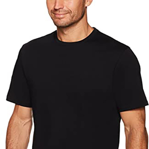 Diseño de moda Camiseta elástica para hombre Media manga 100% Poliéster Alta calidad Confort Color Diseño personalizado Logo Camiseta - Product Image 1