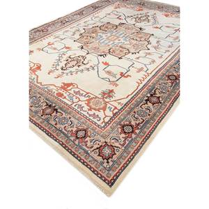 Alfombras de Lana Anudadas a Mano Aalam Beige Marrón para el Hogar, Alfombra Rectangular con Medallón para Entrada, Pasillo, para Adolescentes - Product Image 2