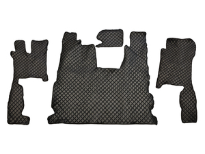 Tapis de Sol de Luxe en Cuir pour Camion Compatibles avec Tous les Modèles Scania Volvo DAF MAN Renault Iveco Mercedes - Product Image 3