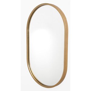 Marco clásico Oval Wall Gold Mounted Vanity Glass Mirror Nordic Iron Art Espejo decorativo creativo para baño Dormitorio - Product Image 5