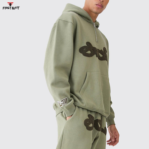 Chándal Deportivo Informal con Capucha para Hombre, Hecho Profesionalmente, con Logotipo Personalizado, de Alta Calidad, Transpirable, Talla Grande, Ropa de Entrenamiento, Precio Razonable - Product Image 4